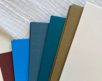 8 1/2 x 11 Letter Size Card Stock, 48 Colors, Solid Core, Great for Signs, Wedding Invitations & Paper Craft