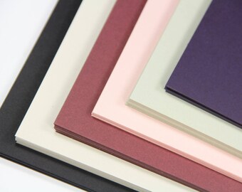 25 - A9 Matte Card Stock - 5 1/2 x 8 1/2 inches