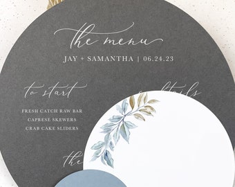 SAMPLES - 8 Inch Round Circle Cards