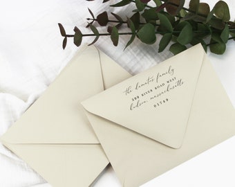 Sea Grass Soft White/Subtle Green Envelopes for Wedding Invitations, Fancy Cards | 25 Blank Envelopes | Address Printing Available