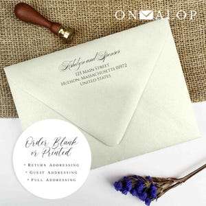 Sobres color marfil metalizado ópalo, invitaciones de boda brillantes, en blanco o impresas (paquete de 25)
