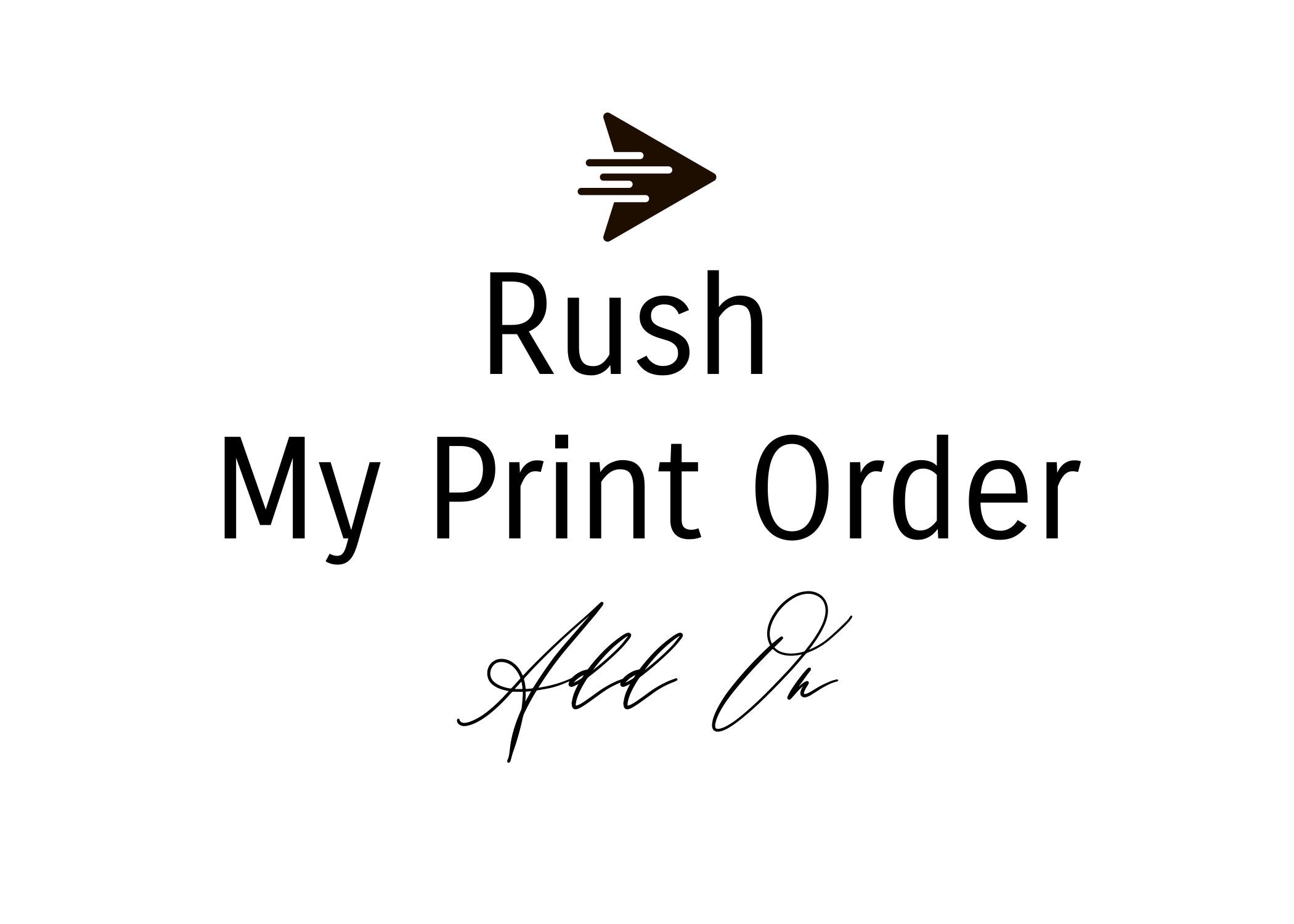 Rush Professional Printing : Add on to any Printing Service | Get Printed Envelopes & Cards Fast