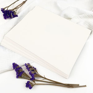 8 1/2 x 11 Wedding White Card Stock | Thick, Heavy Paper, Matte Finish | Soft White Color for Invitations, Cards, Prints | 25 Sheets