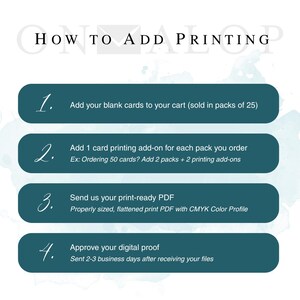 Linen Textured Blank Cards | 100lb Cardstock, Wedding Stationery image 8