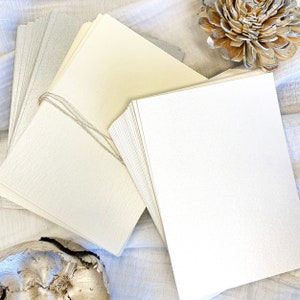 A6 4.5 x 6.25 Shimmery Metallic Cards for Invitations | 18 Different Colors | 25 Blank Cards (Printing Available) Thick, Heavyweight Paper