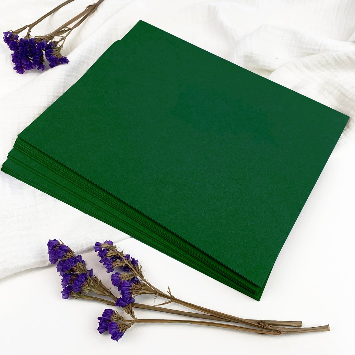 Emerald Green Card Stock 8 1/2 X 11 Thick Heavy Matte Etsy