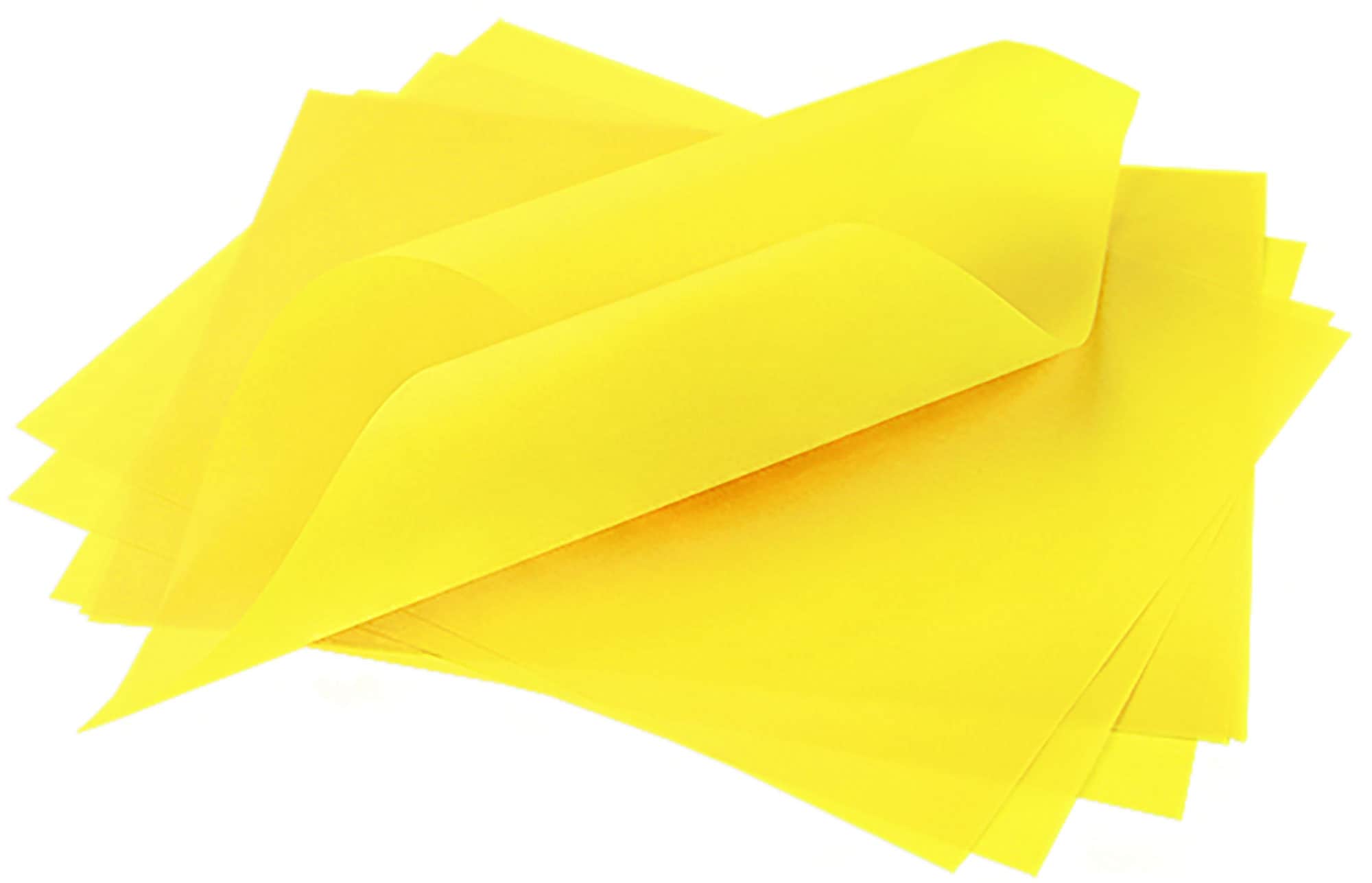 Yellow Vellum Paper 8 1/2 x 11 Translucent Vellum Etsy