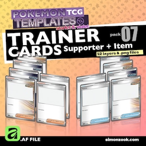 blank pokemon card full art Blank Supporter and Stadium Full Art by Xintetsu on DeviantArt