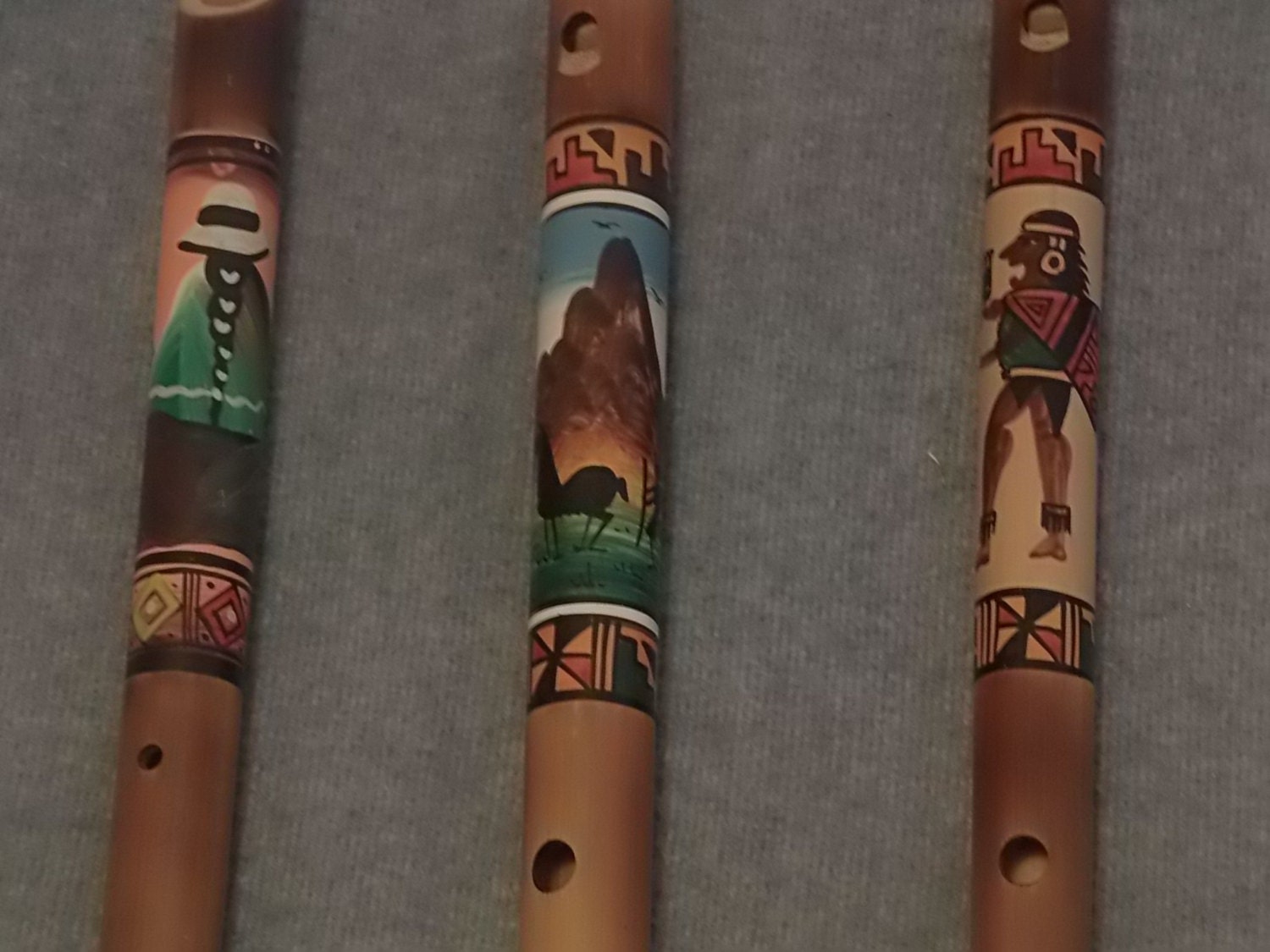 Traditional Bamboo Flutes Etsy