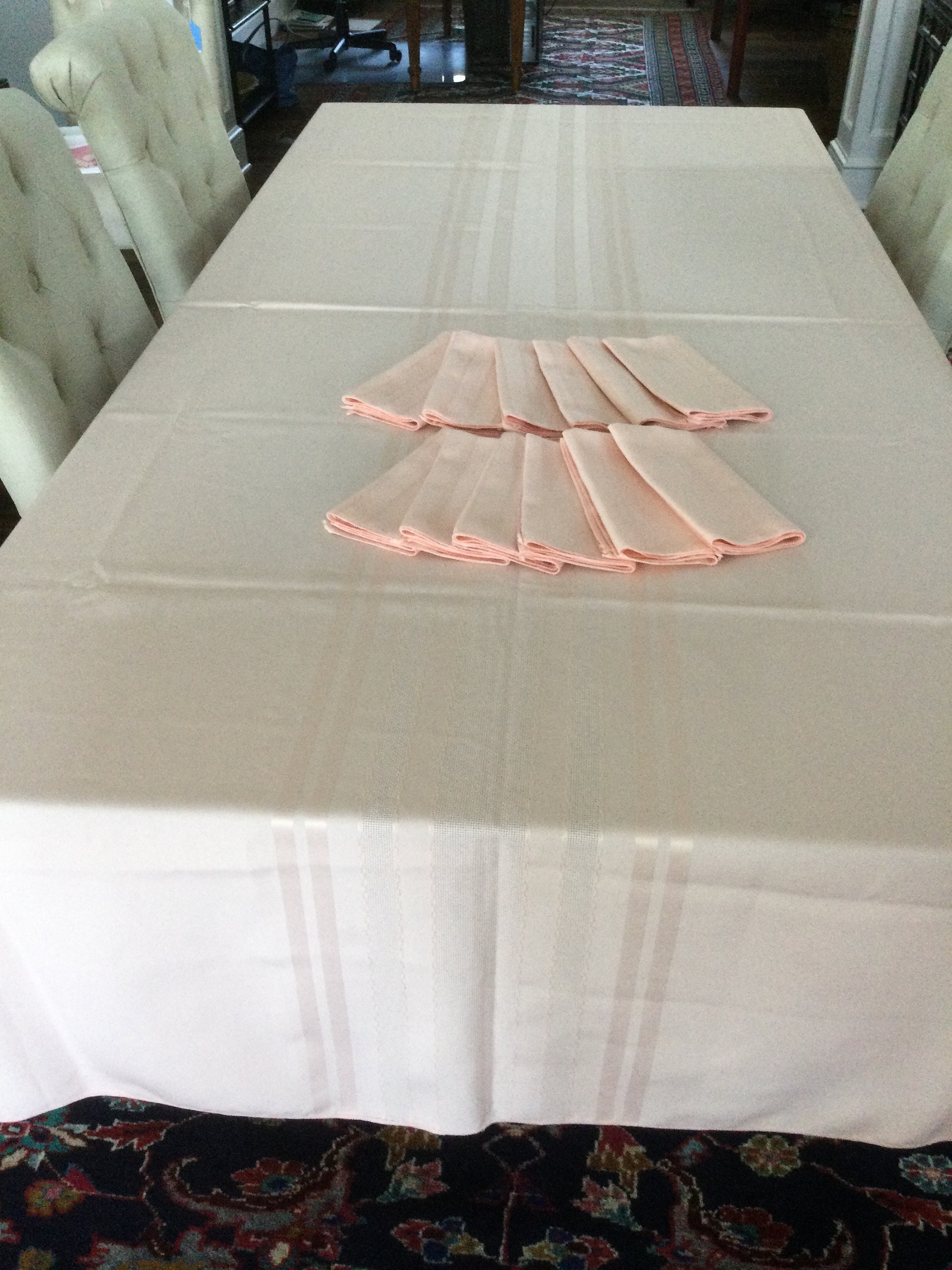 Barbie Pink Tablecloth Napkin Set free shipping
