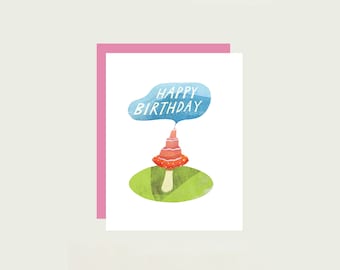 Mushroom Birthday