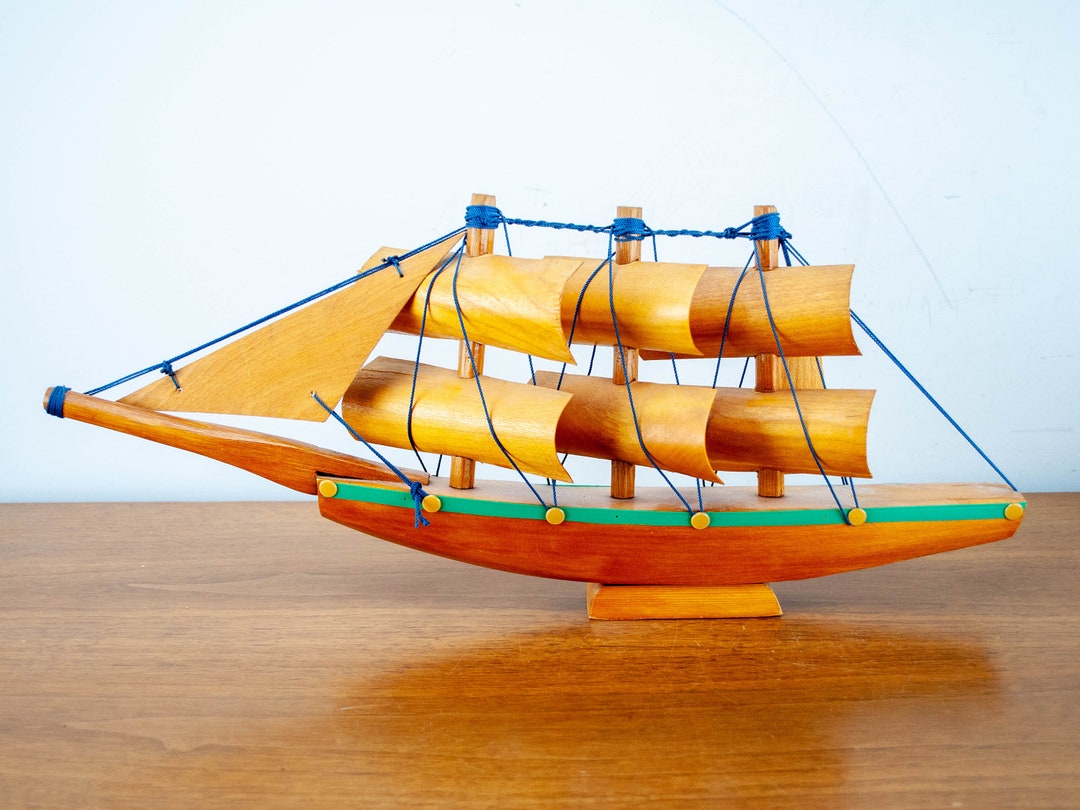 folk art sailboat