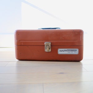 Orange Tackle Box 