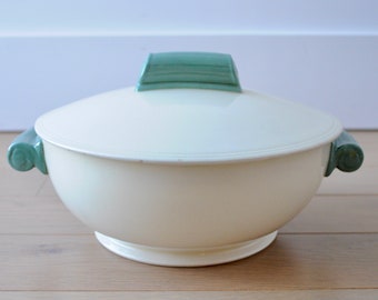 Beautiful white and green bowl Grindley made in England.