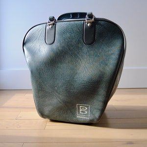Bolsa de transporte para equipamento de boliche Brunswick cinza vintage - anos 80