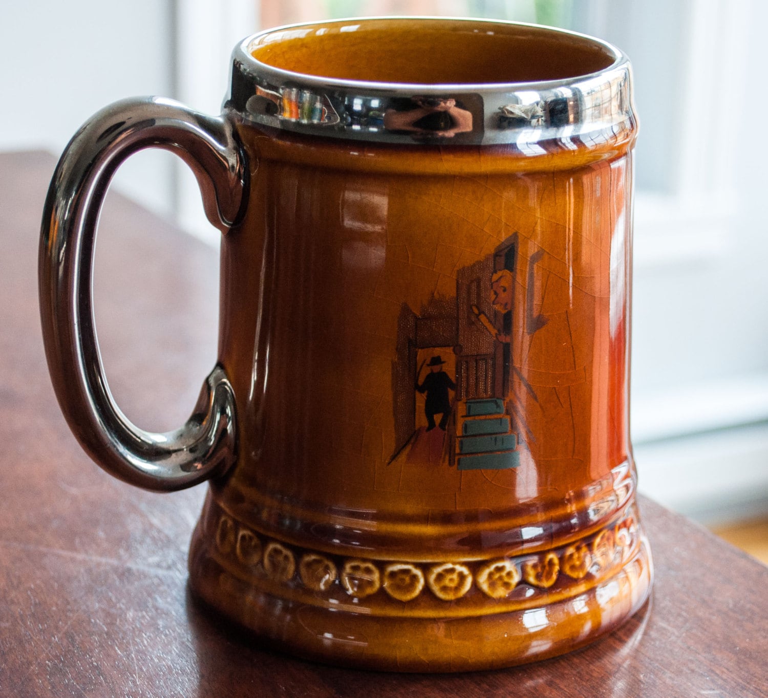 Vintage Pottery Beer Tankard / Mug Lord Nelson Pottery England Etsy UK