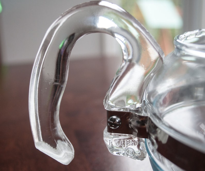 Vintage Pyrex Flameware Teapot Pyrex 6 Cup Etsy