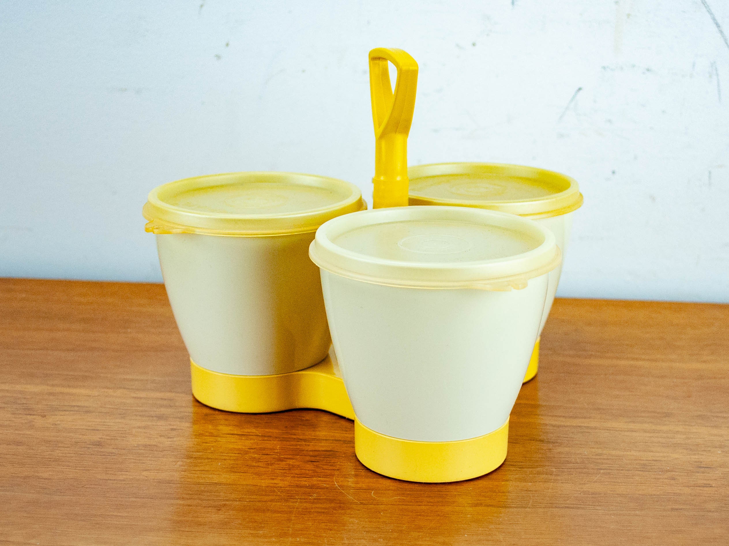 RARE Vintage Tupperware Limited Edition Condiment Set