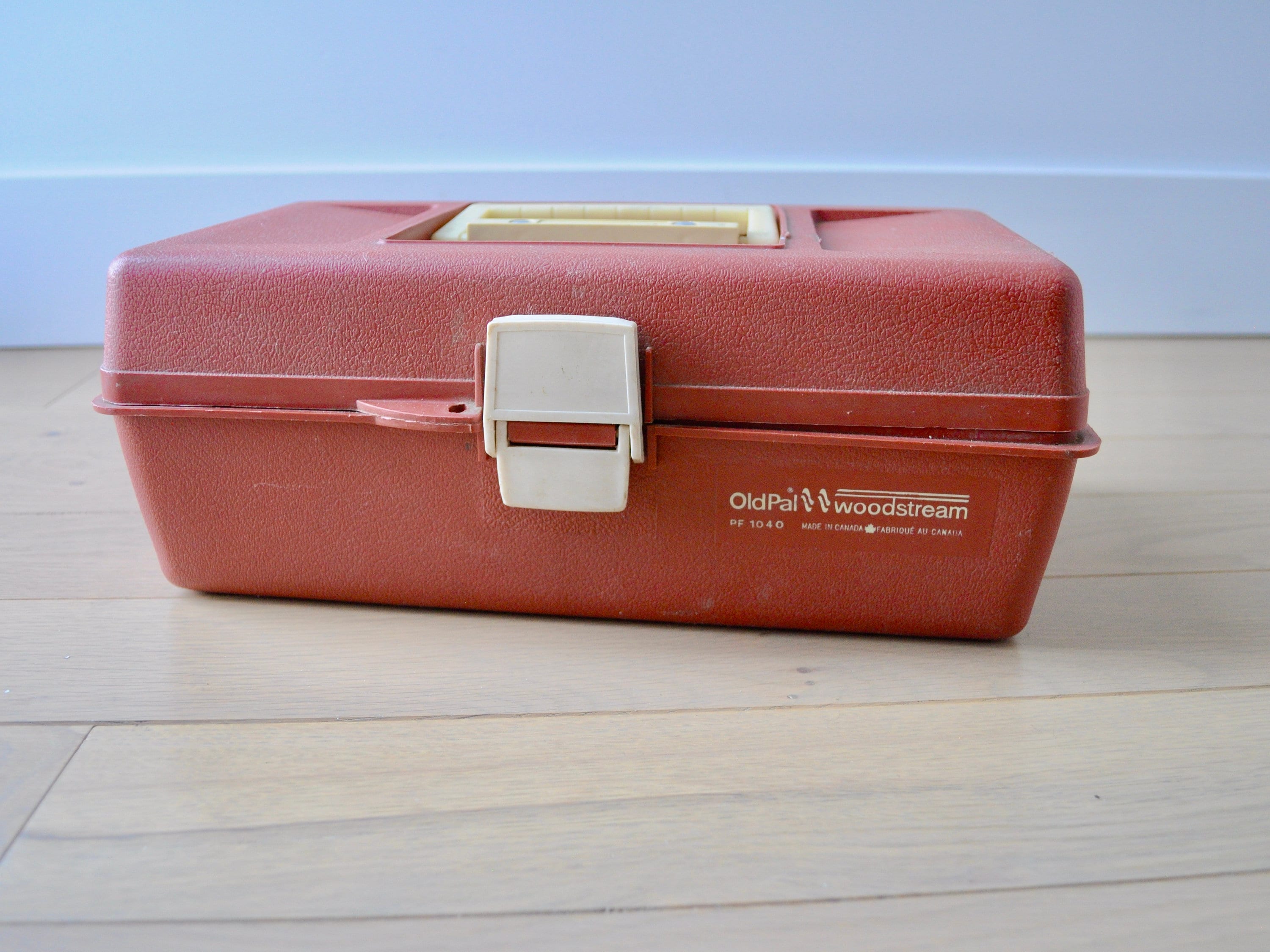 Vintage Old Pal Fishing Tackle Box -  Denmark