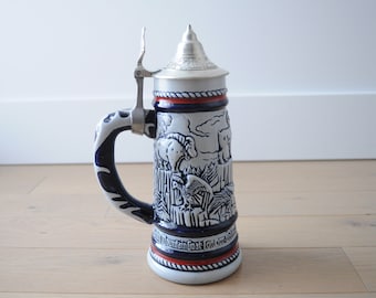 Caneca de cerveja Avon vintage