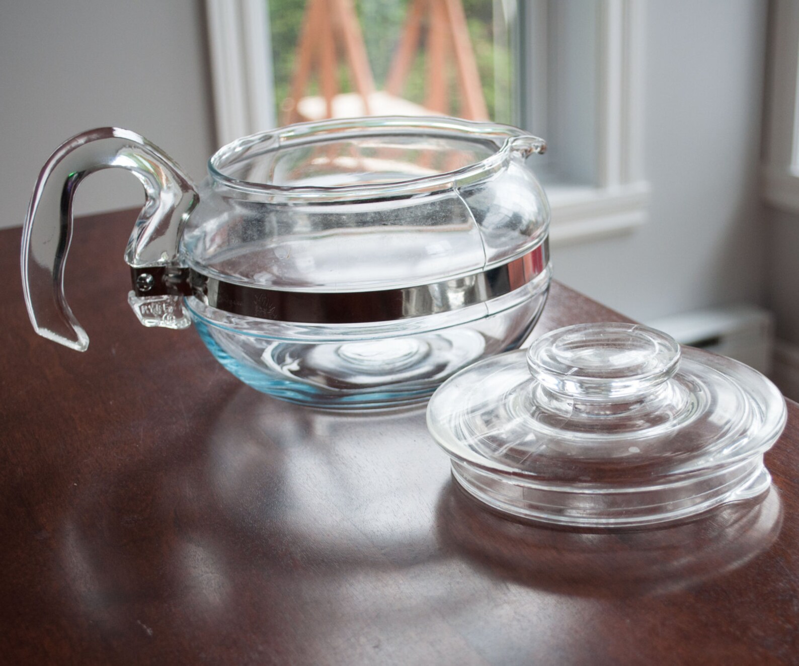 Vintage Pyrex Flameware Teapot Pyrex 6 Cup Etsy Canada