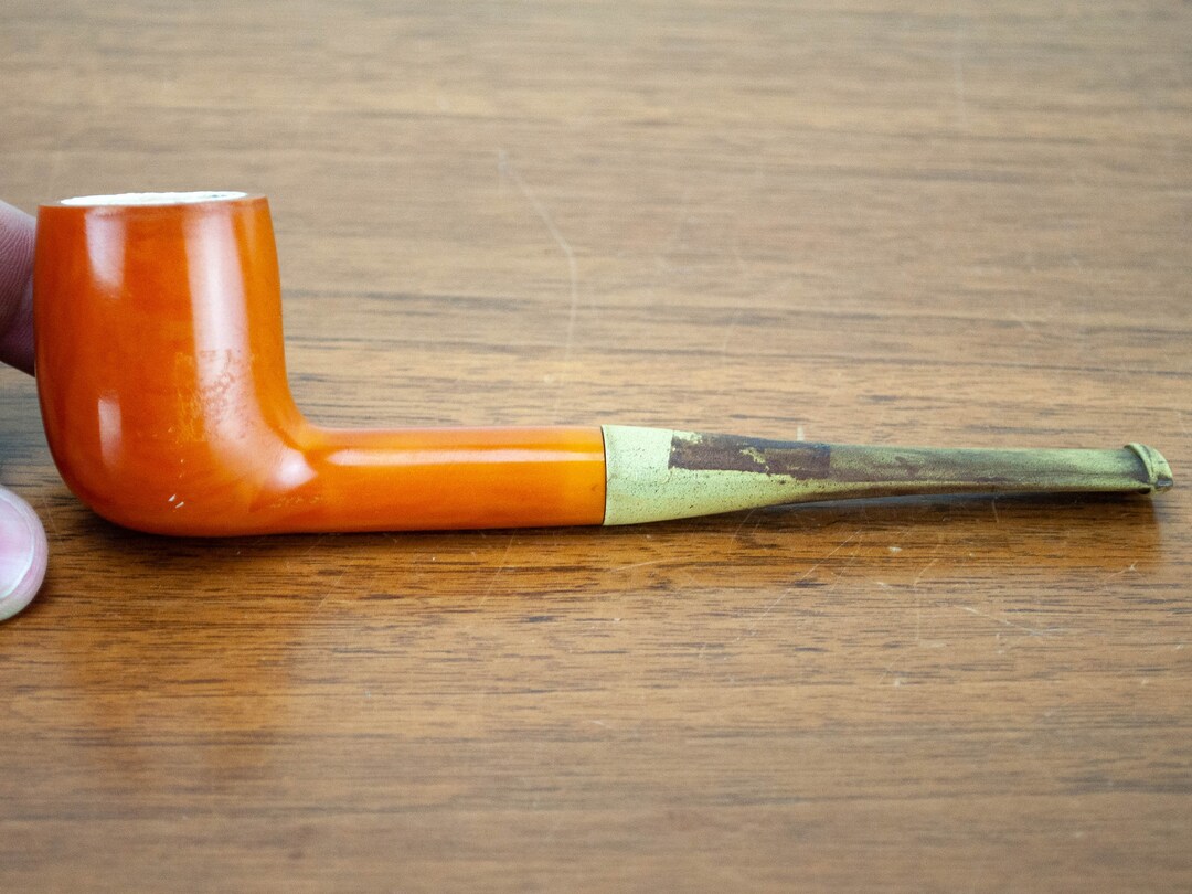 Tobacco Pipe, Vintage Smoking Pipe in Wood Made in Belgium Etsy