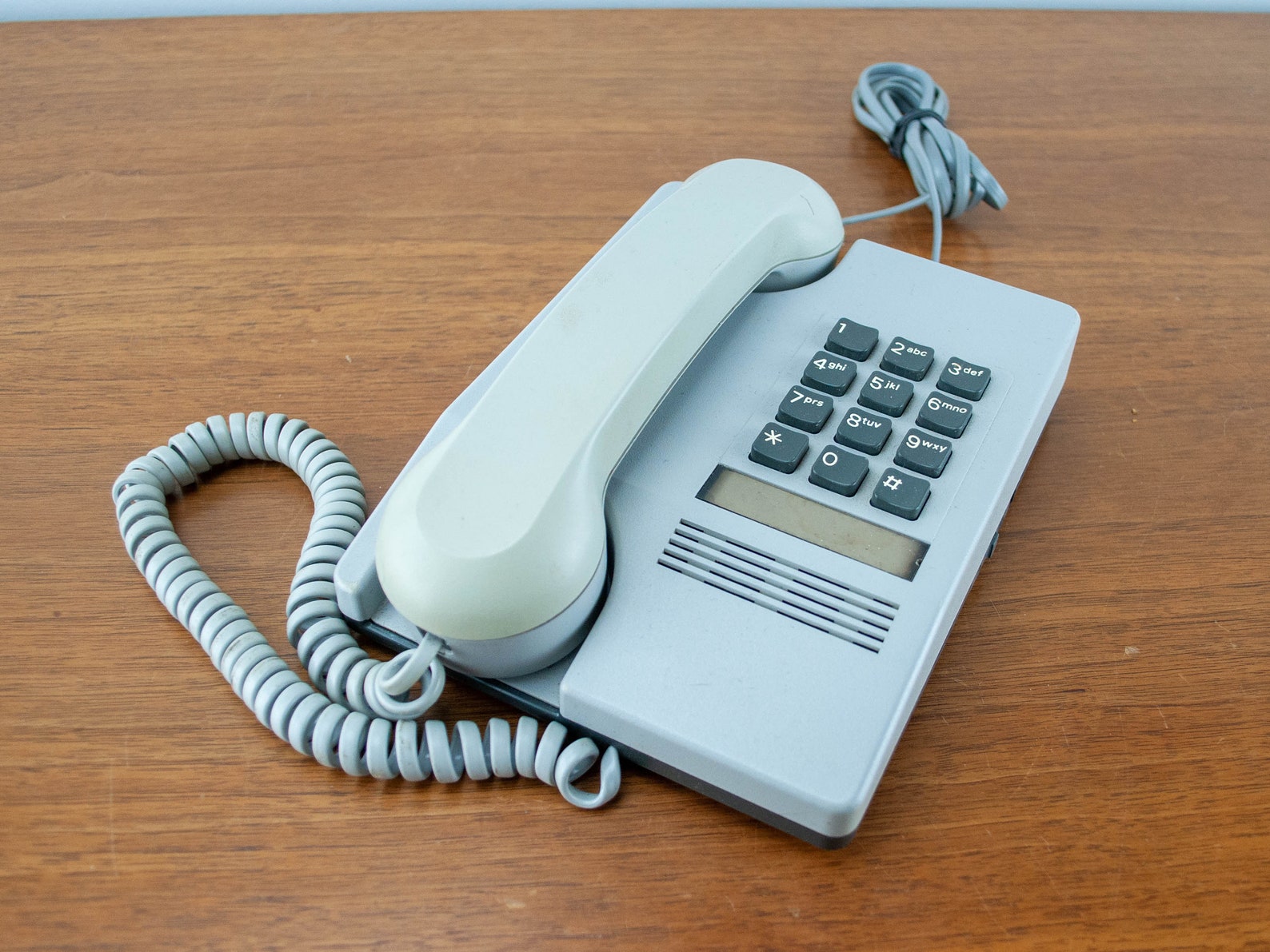 Vintage Grey Telephone 1990's Phone Made in Canada Home Etsy