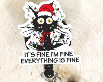 Funny Christmas Badge Reels