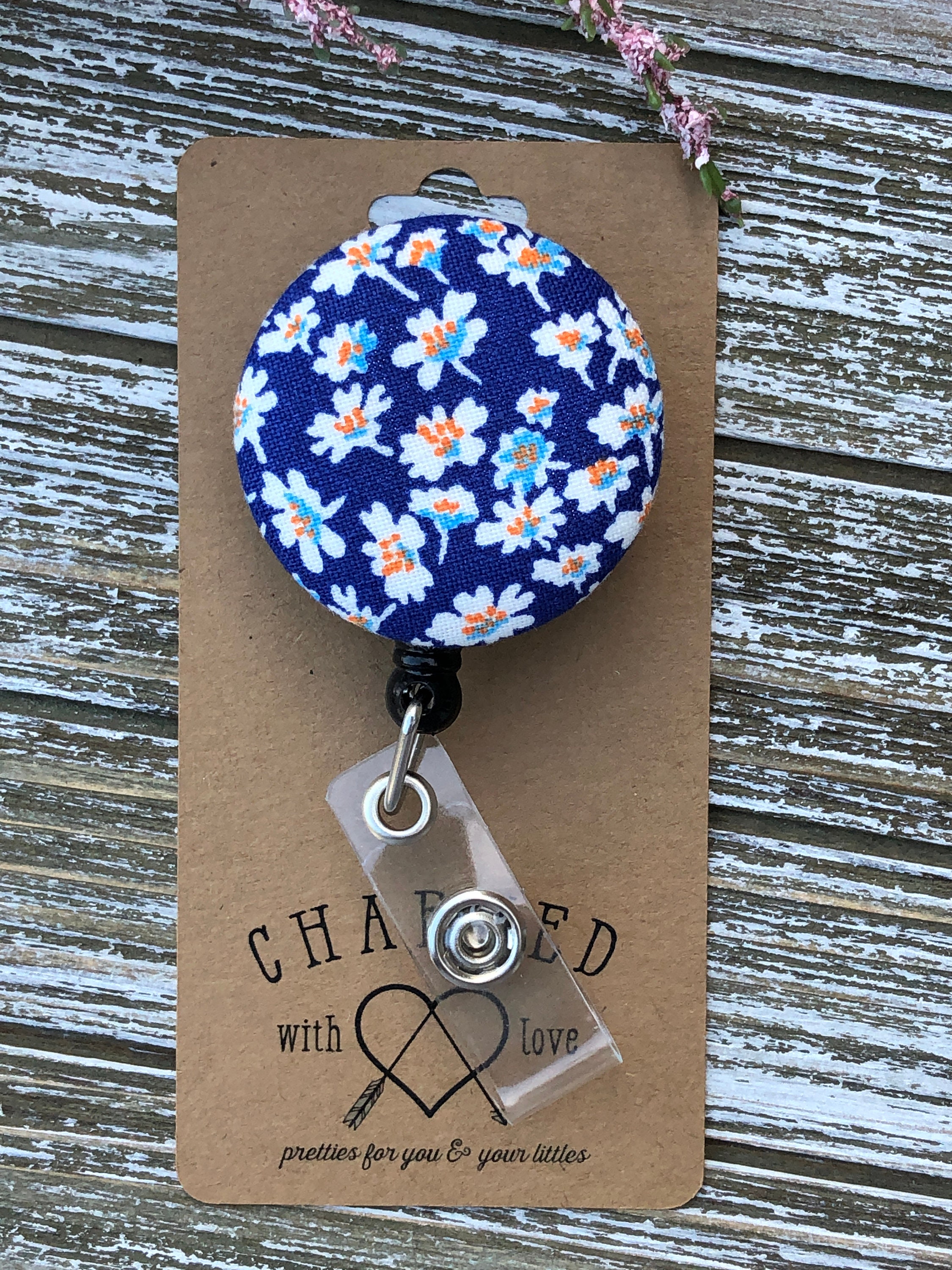 Cute Badge Reels/nurse Badge Holders/teacher Badge Reels/nurse Etsy