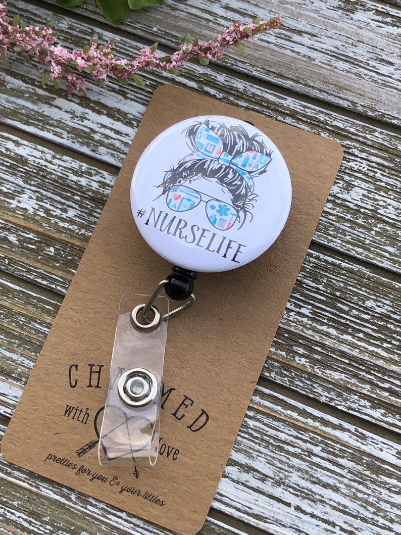 Nurse Badge Holder/nurse Life/badge Holder for Nurses/cute Etsy