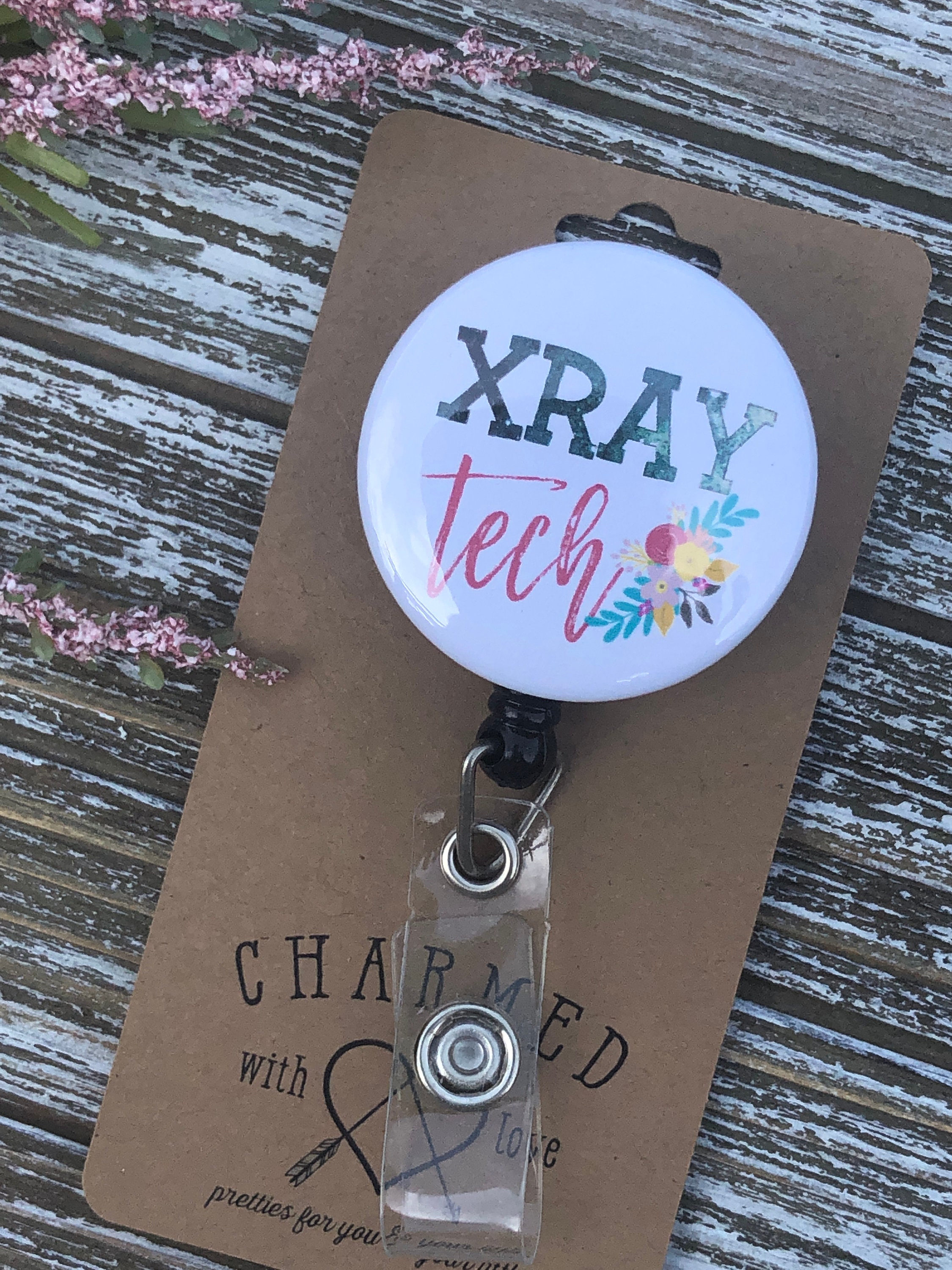 XRAY Tech/xray Tech Badge Reel/xray Tech Badge Holder/cute Etsy