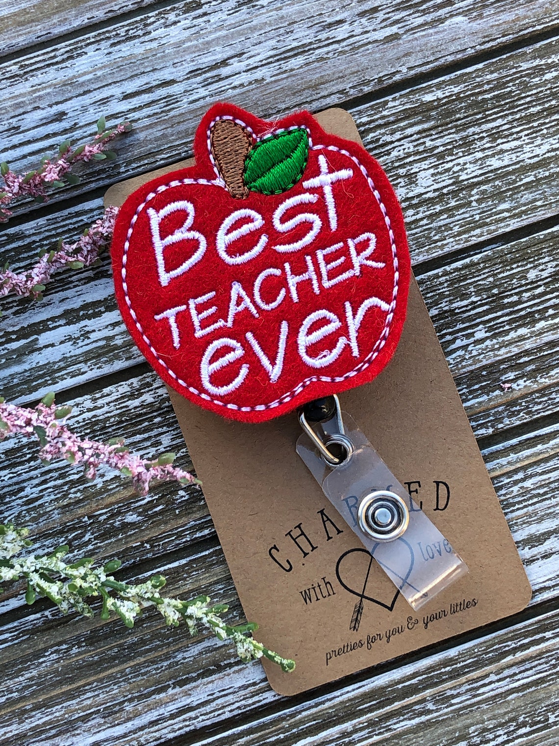 Teacher Badge Reels/teacher Badge Holders/lanyards/id Etsy