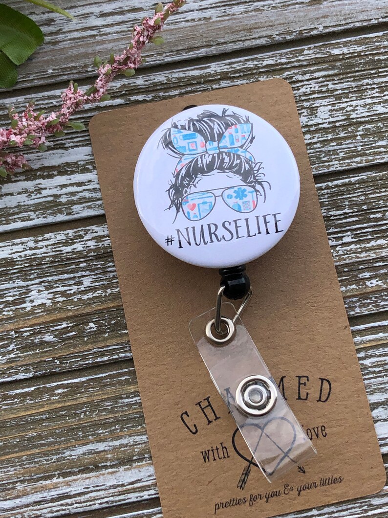 Nurse Badge Holder/nurse Life/badge Holder for Nurses/cute Etsy