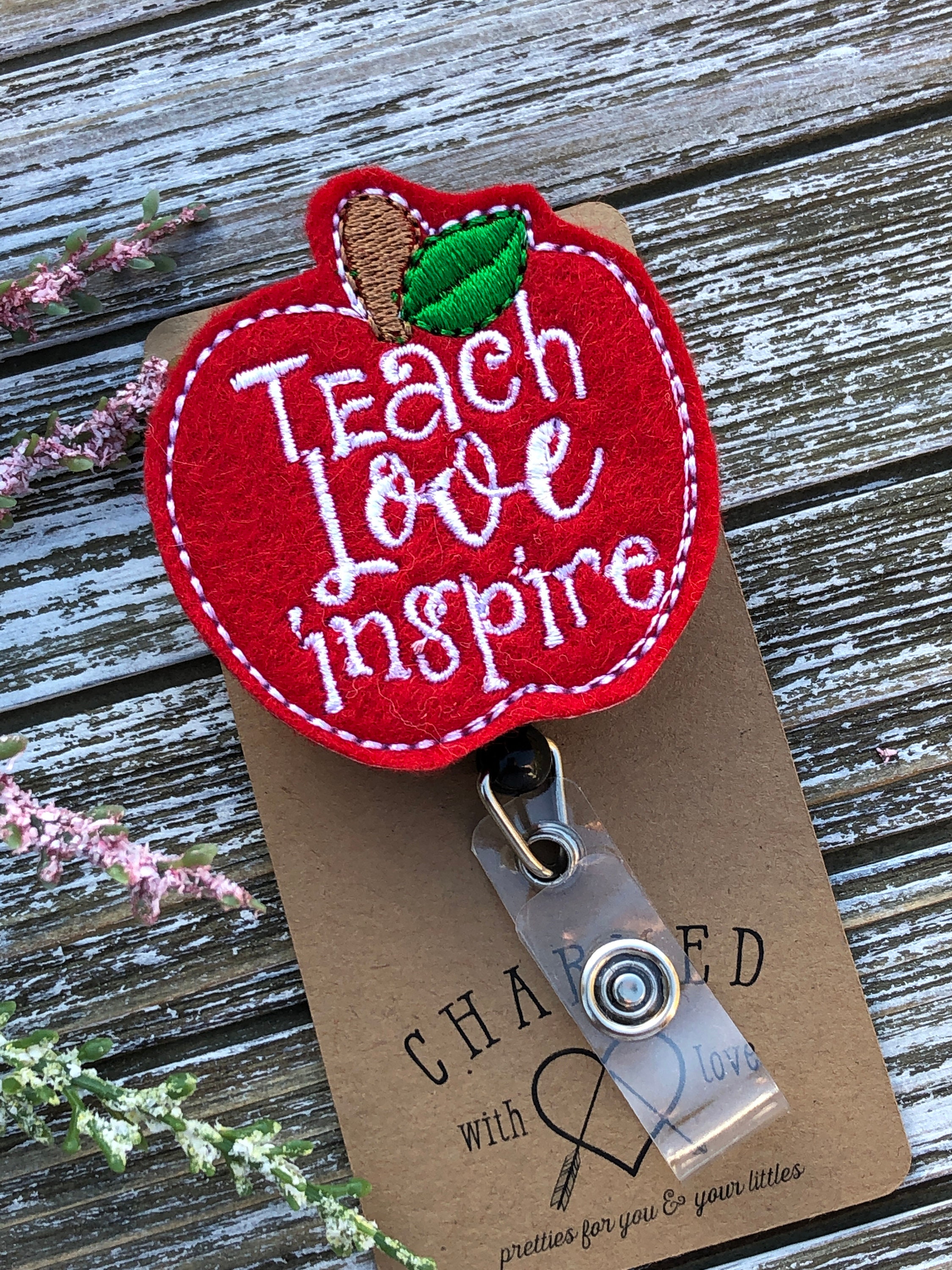 Teacher Badge Reels/Cute Teacher Badge Etsy