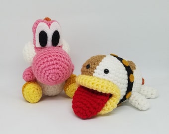 ¡Poochy amigurumi a crochet!