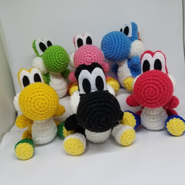Crochet Amigurumi Yoshi!