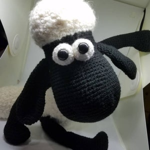 Large Crochet Shaun the Sheep