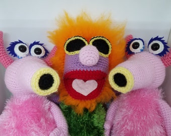 Crochet Mahna Mahna and Snowths (Individual Plush, NOT A SET)