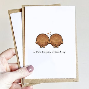 Tarjeta de aniversario de bodas de cobre divertida para él Tarjeta de aniversario de 9 años Linda tarjeta de juego de palabras de 9.º aniversario para esposo