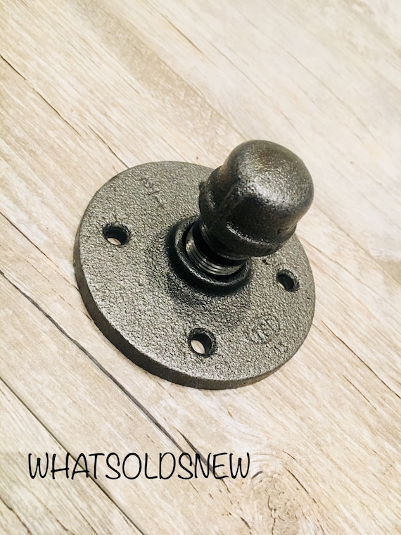 Industrial Pipe Wall Hook-Interior Decor-Interior Design-Bathroom Decor-Steampunk Decor-Wall Hook-Hat Rack-Coat Hanger-Country Home Decor