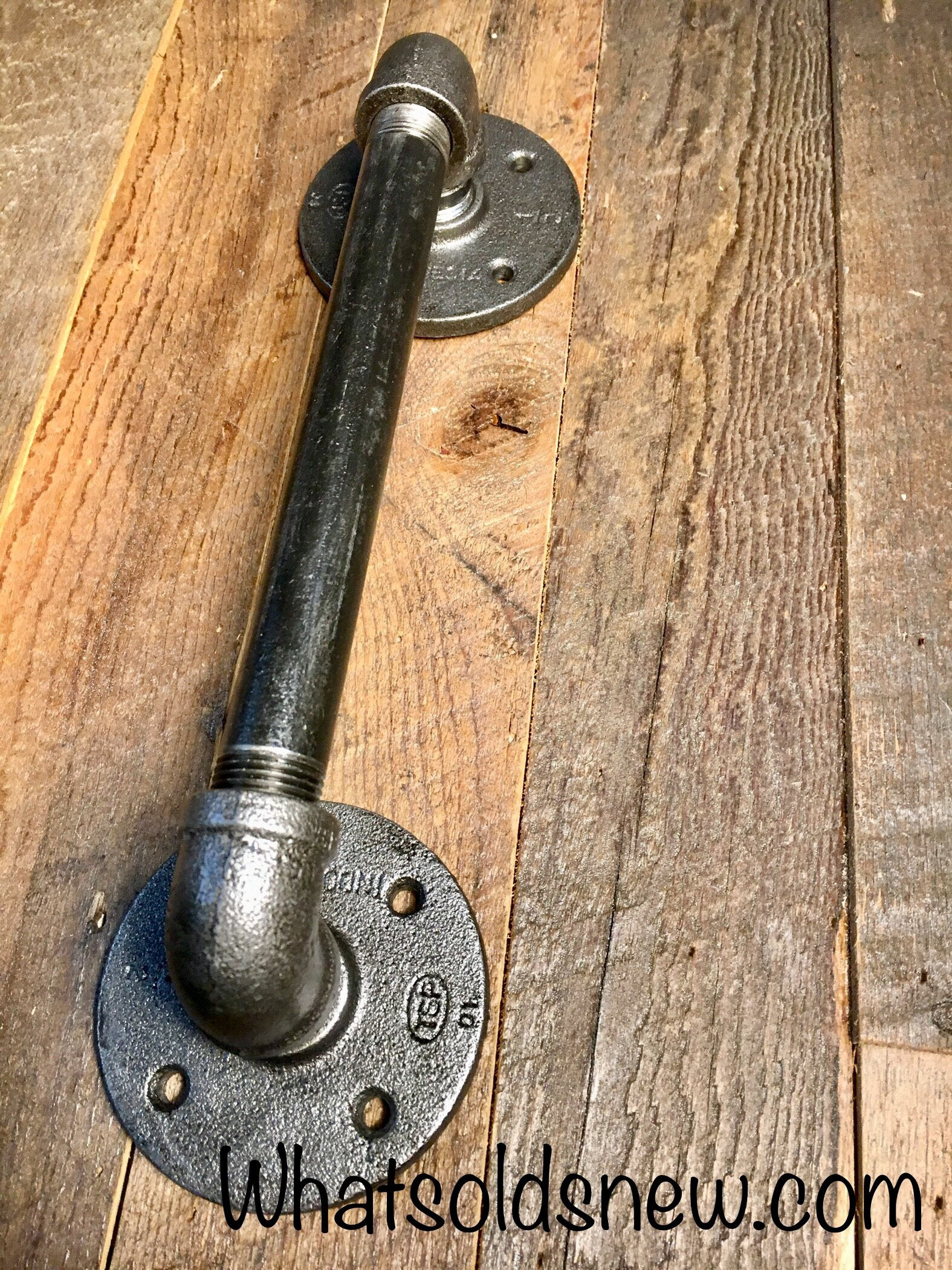 1/2 Industrial Pipe Door Handle Barn Door Handle Pipe Door Handle