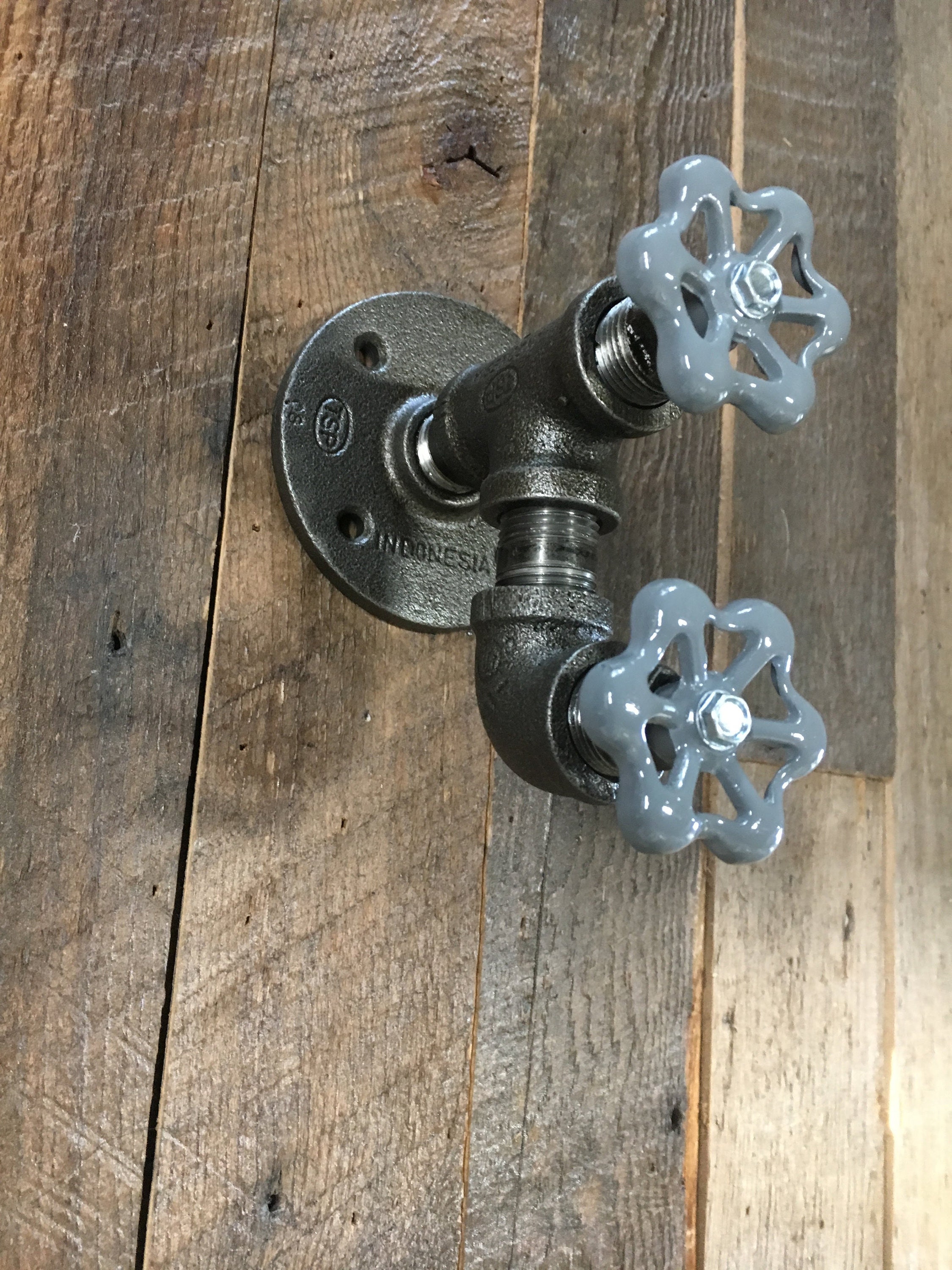 Industrial Pipe Wall Hook Interior Decor Women Bathroom Decor Steampunk Decor Wall Hook Hat Rack