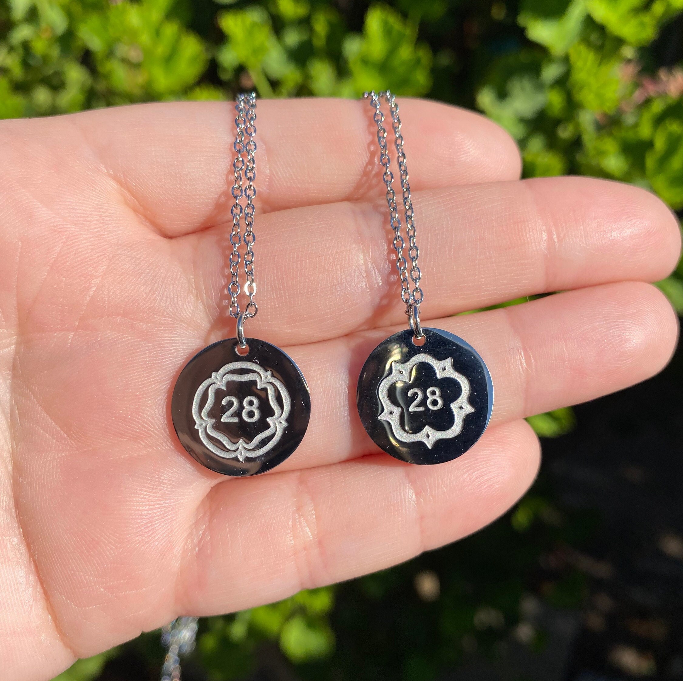 Louis Tomlinson 28 Necklace Etsy