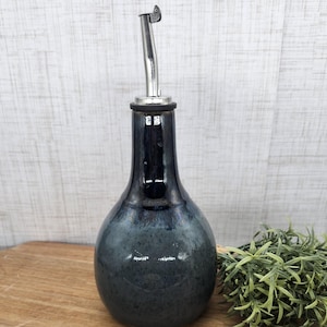 Ceramic Oil Cruet, Olive Oil Dispenser, Oil Bottle, Olive Oil Dispenser