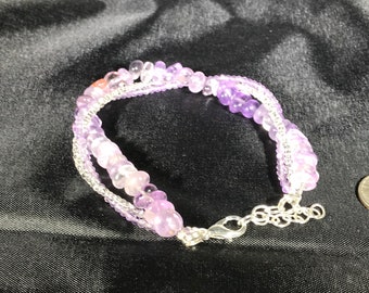 Natural Ametrine 92.5 Silver Custom Pendant 23mm x 11mm