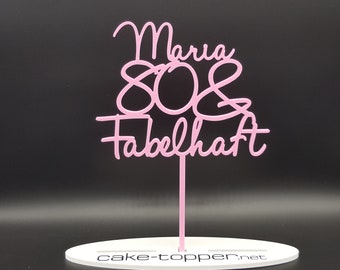 Cake Topper Geburtstag (Fabelhaft)