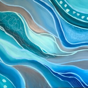 Divide - Original Abstract Painting