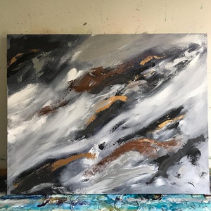 Overcast - Original Abstract Painting
