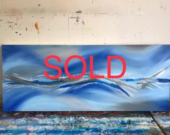 Believe - Original Abstract Painting, wall art, home decor