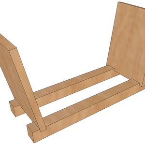 Vinyl Display Stand - Woodworking Plans & Cut List (Digital File)